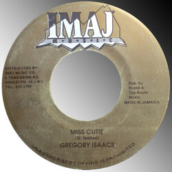 Gregory Isaacs Miss Cutie USED VINYL 7INCH