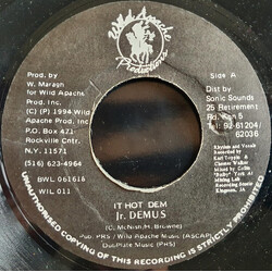 Junior Demus It Hot Dem USED VINYL 7INCH 45 RPM