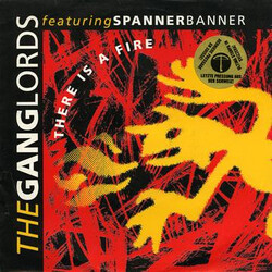Ganglords / Spanner Banner There Is A Fire USED VINYL 7INCH 45 RPM SINGLE