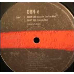 DON-E Don't She? / Circles Vinyl 12" USED