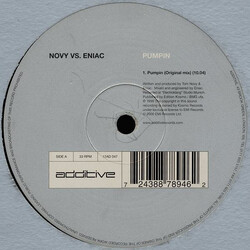 Novy Vs. Eniac Pumpin USED VINYL 12INCH 33 S RPM 45 RPM SINGLE