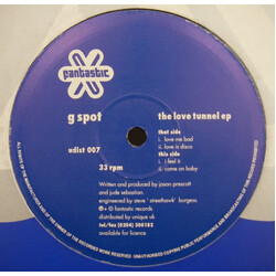 G Spot The Love Tunnel EP USED VINYL 12INCH EP