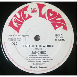 Sanchez / Red Dragon End Of The World / Dibi Dibi Man USED VINYL 12INCH 45 RPM STEREO