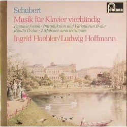Franz Schubert / Ingrid Haebler / Ludwig Hoffmann Musik Für Klavier Vierhändig Vinyl LP USED