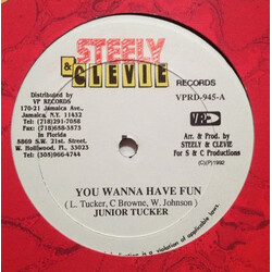 Junior Tucker You Wanna Have Fun USED VINYL 12INCH 45 RPM SINGLE