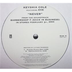 Keyshia Cole / Eve (2) Never USED VINYL 12INCH PROMO