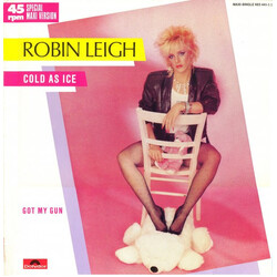 Robin Leigh Cold As Ice USED VINYL 12INCH MAXI-SINGLE 45 RPM