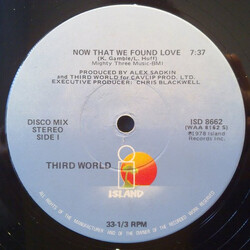 Third World Now That We Found Love USED VINYL 12INCH 33 S RPM