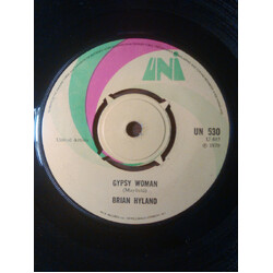 Brian Hyland Gypsy Woman / You And Me (No 2) USED VINYL 7INCH SINGLE 45 RPM