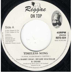 Barry Issac / Hughie Izachaar / Amhari Timeless Song USED VINYL 7INCH