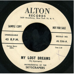 Skyscrapers (4) My Lost Dreams / Flying Low USED VINYL 7INCH 45 RPM PROMO