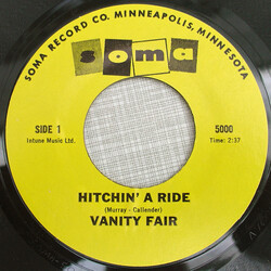 Vanity Fare Hitchin' A Ride / Early In The Morning USED VINYL 7INCH 45 RPM REISSUE