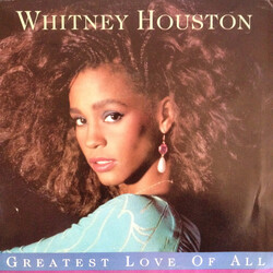 Whitney Houston Greatest Love Of All USED VINYL 7INCH 45 RPM SINGLE STYRENE