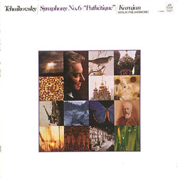 Pyotr Ilyich Tchaikovsky / Berliner Philharmoniker / Herbert von Karajan Symphony No. 6 ("Pathetique") Vinyl LP USED