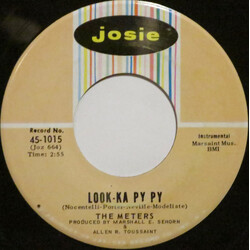 The Meters Look-Ka Py Py / This Is My Last Affair VINYL 7" USED