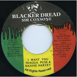 Snagga Puss / Maxine Harvey I Want You USED VINYL 7INCH 45 RPM