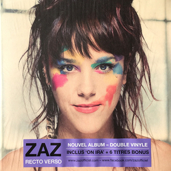 ZAZ Recto Verso Vinyl 2 LP USED
