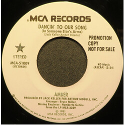 Amber DiLena Dancin' To Our Song (In Someone Else's Arms) USED VINYL 7INCH 45 RPM PROMO STEREO