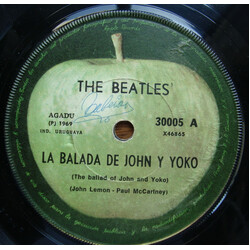 The Beatles La Balada De John Y Yoko / Viejo Zapato Marrón USED VINYL 7INCH 33 S RPM SINGLE