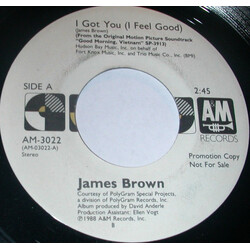 James Brown I Got You (I Feel Good) USED VINYL 7INCH 45 RPM SINGLE PROMO