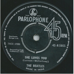 The Beatles She Loves You USED VINYL 7INCH 45 RPM SINGLE