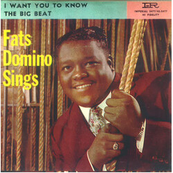 Fats Domino The Big Beat / I Want You To Know USED VINYL 7INCH SINGLE 45 RPM