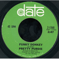 Bernard Purdie Funky Donkey / Soul Drums USED VINYL 7INCH 45 RPM STYRENE