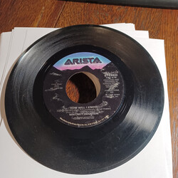 Whitney Houston How Will I Know USED VINYL 7INCH 45 RPM SINGLE REISSUE STYRENE STEREO