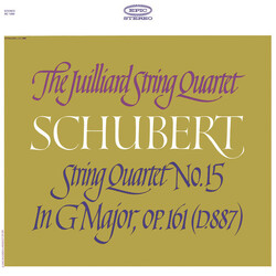 Juilliard String Quartet / Franz Schubert String Quartet No.15 In G Major, Op.161 (D.887) Vinyl LP USED