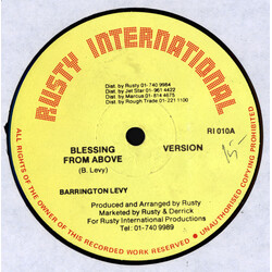 Barrington Levy / Jah Thomas / Nicodemus Blessing From Above / Poor Man Scanking USED VINYL 12INCH 45 RPM