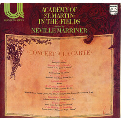The Academy Of St. Martin-in-the-Fields Concert A La Carte Vinyl LP USED