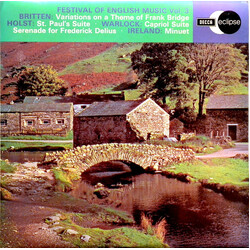 Benjamin Britten / Gustav Holst / Peter Warlock / John Ireland / The Boyd Neel String Orchestra / Boyd Neel Festival Of English Music, Vol. 3 Vinyl LP
