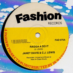 Janet Lee Davis / CJ Lewis Ragga A Do It / Ragga A Lick USED VINYL 12INCH