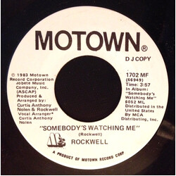 Rockwell Somebody's Watching Me USED VINYL 7INCH 45 RPM SINGLE PROMO