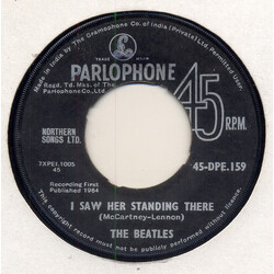 The Beatles I Saw Her Standing There / Hold Me Tight USED VINYL 7INCH 45 RPM SINGLE