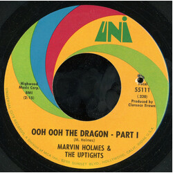 Marvin Holmes & The Uptights Ooh Ooh The Dragon USED VINYL 7INCH 45 RPM