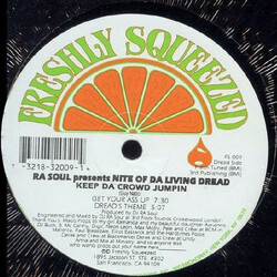 DJ Rasoul / Nite Of Da Living Dread Keep Da Crowd Jumpin USED VINYL 12INCH 33 S RPM