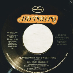 Butch Baker (4) Playing With Her Sweet Thing USED VINYL 7INCH 45 RPM PROMO