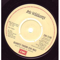 Iris Williams Dearest Friend (Chi Mai) / Autumn Leaves USED VINYL SINGLE 45 RPM 7INCH