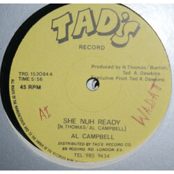 Al Campbell She Nuh Ready USED VINYL 12INCH