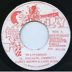 Barry Brown / Lady Junie Mi Loverman USED VINYL 7INCH 45 RPM SINGLE