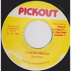 Glen Ricks I Am So Proud USED VINYL 7INCH 45 RPM