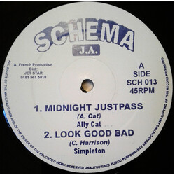 Alley Cat (4) / Simpleton Midnight Justpass USED VINYL 12INCH 45 RPM STEREO
