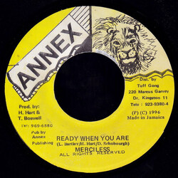 Merciless Ready When You Are USED VINYL 7INCH 45 RPM