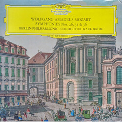 Wolfgang Amadeus Mozart / Berliner Philharmoniker / Karl Böhm Symphonies Nos. 26, 31 & 36 Vinyl LP USED