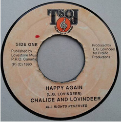 Chalice (3) / Lloyd Lovindeer Happy Again USED VINYL 7INCH 45 RPM