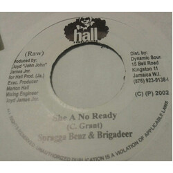Spragga Benz / Brigadeer She A No Ready USED VINYL 7INCH 45 RPM