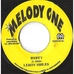 Leroy Sibbles Baby G USED VINYL 7INCH 45 RPM