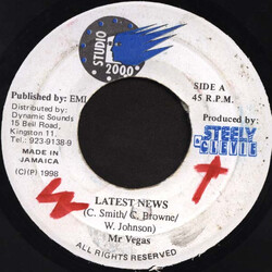 Mr. Vegas Latest News VINYL 7" USED