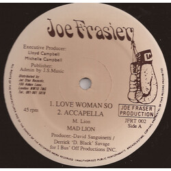 Mad Lion Love Woman So USED VINYL 12INCH